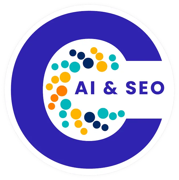 Ai  seo logo for crownsville media